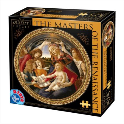 Soul Puzzles D Toys Cardboard Puzzles - 525 Pieces Madonna del Magnifica - Botticelli