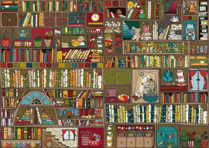 Soul Puzzles D Toys Cardboard Puzzles 1000 pieces| Pattern - Bookshelf