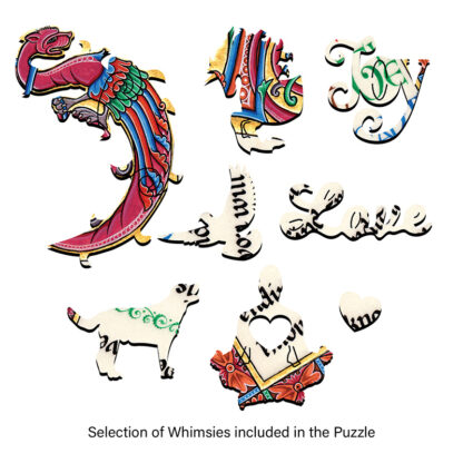 Soul Puzzles | Whimsy Wood Puzzles | Delve into The Heart | Illuminations Series