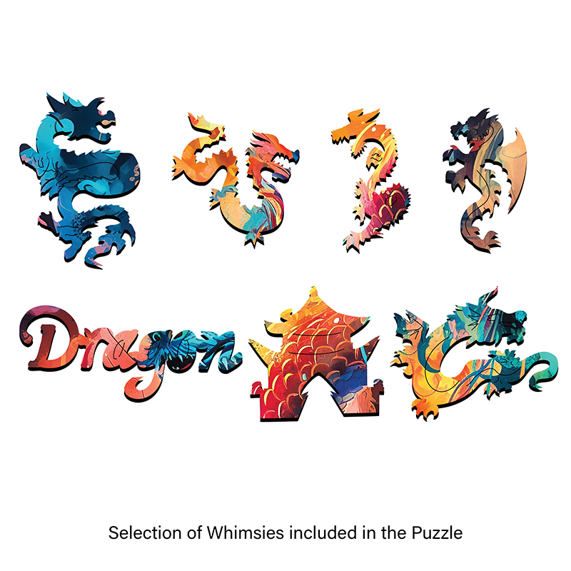 Soul Puzzles | Chinese Astrology Series | Whimsy Wood Puzzle