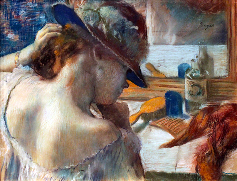 In Front of the Mirror - Degas - 500 Pieces
