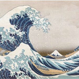 The Great Wave off Kanagawa - Whimsy Wood 40 Pieces