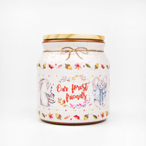 Our Forest Friends - Puzzle Jar - Translucent - 96 pieces