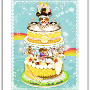 Sweet Lovers - Showpiece - 300 pieces