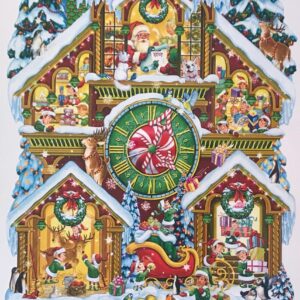 It's Christmas Time - Whimsy Wood 245 Pieces - Shaped Puzzle