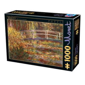 Alternative view of The Japanese Footbridge - Monet - 1000 pieces
