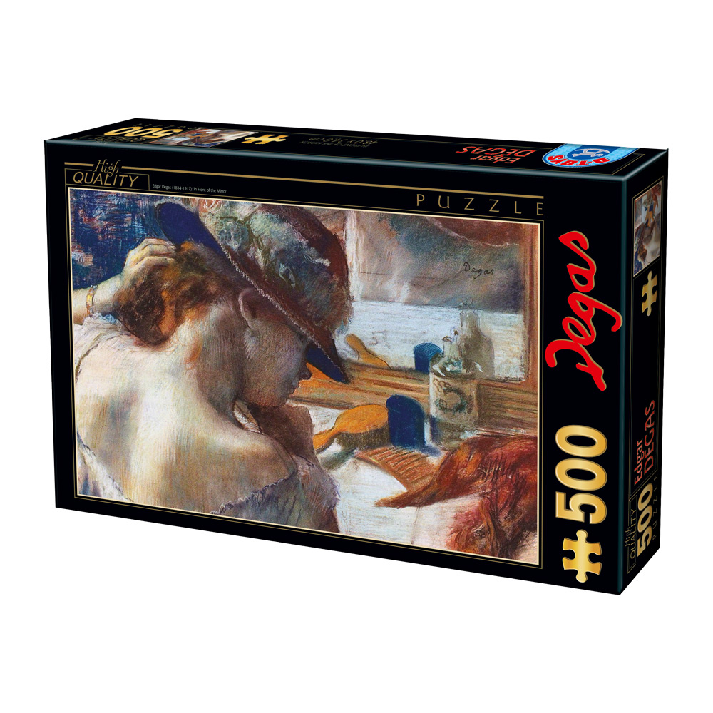 In Front of the Mirror - Degas - 500 Pieces - Image 2