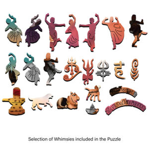 Alternative view of Nataraja - 148 pieces - Hindu Series