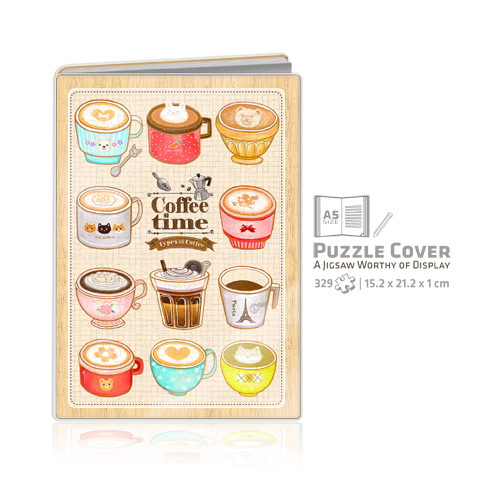 Cafe Shop - Puzzle Notebook Cover - 329 pieces - Image 4